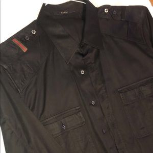 Gucci long sleeve dress Shirt
